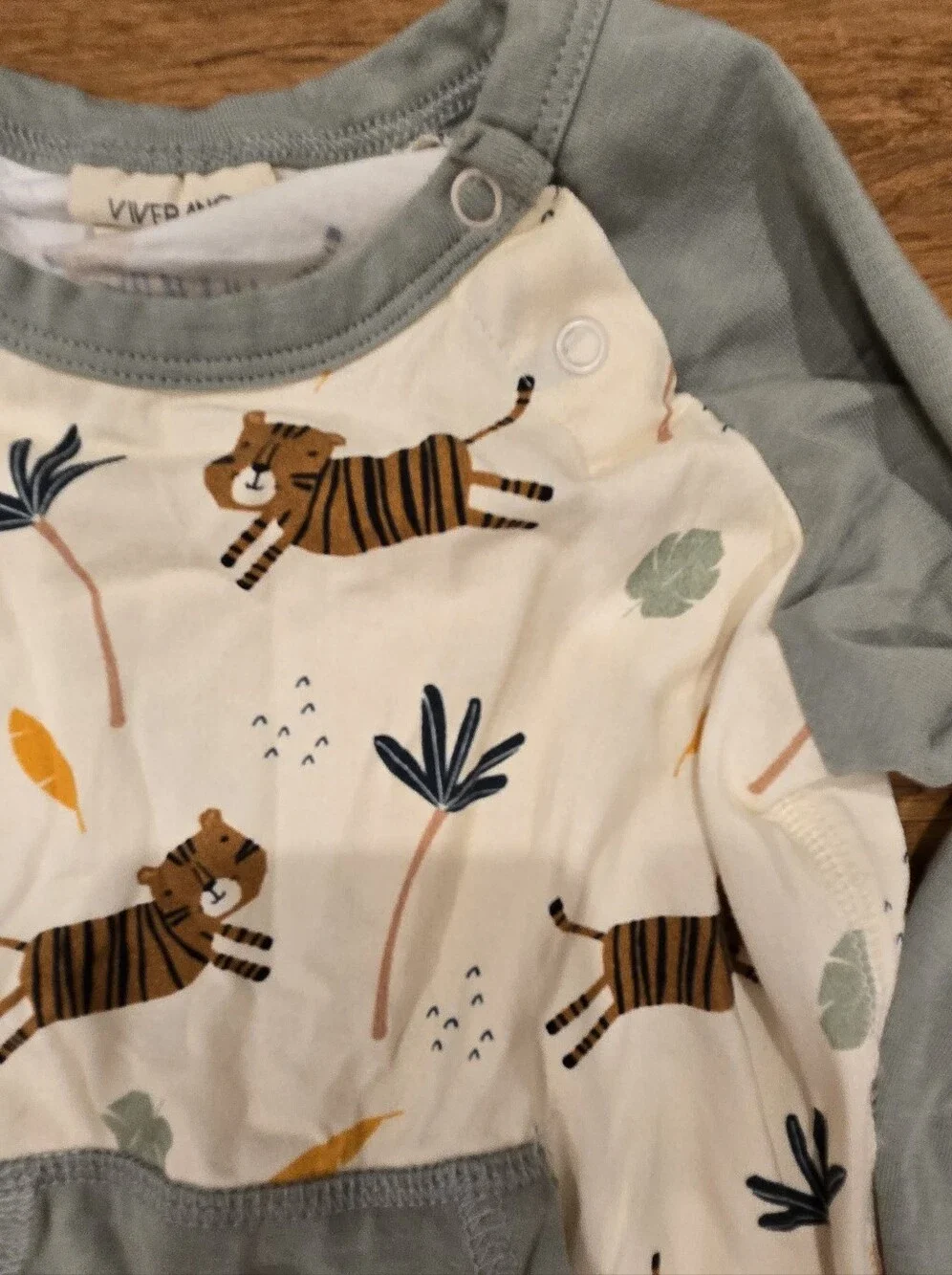 Viverano Baby Snap Playsuit Bodysuit